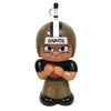 Party Animal Nfl New Orleans Saints Big Sip 3D Water Bottle, 16Oz, Gold/Black/White