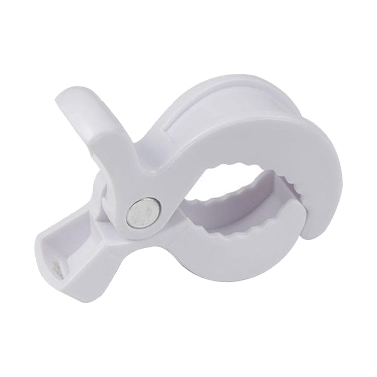 ILSMYSUTRA Baby Stroller Clip Multipurpose Pram Toy Holder for Mittens Hats Burp Cloths White