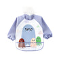 Snowie Soft Sleeved Bib Baby Bib With Pocket, Toddler Bib, Smock, Washable And Lightweight Waterproof Fabric, Fits Bibs For Baby