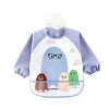 Snowie Soft Sleeved Bib Baby Bib With Pocket, Toddler Bib, Smock, Washable And Lightweight Waterproof Fabric, Fits Bibs For Baby