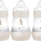 MAM 160 ml Anti Colic Bottle (3-Pack) (Gold)