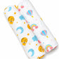 CutePearl Cotton Muslin MultiPrinted Hooded Towels  Breathable 2Layer Baby Towels Daily Care for Newborn Baby (012 Months) U