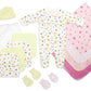 Newborn Baby Girls 14 Pc Layette Baby Shower Gift Set