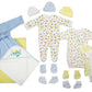 Newborn Baby Boys 15 Pc Layette Baby Shower Gift Set