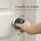 Eudemon 4 Pack Updated Door Knob Cover Baby Safety Door Lock Childproof Safety Cover Door Handle Cover For Kids Safety (Clear-Bl