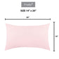 2-Pack Toddler Travel Pillowcases -100% Soft Microfiber, Breathable And Hypoallergenic - 14' By 20' Kids Pillowcases Fits Pill