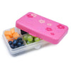 melii Mini Snackle Box - 6 Compartments, Divided Snack Container, Food Storage for Kids and Adults, Removable Dividers, Arts & C