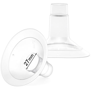 Replace Flanges 2-Pack Of 27Mm Breast Shields Compatible With Lansinoh, Medela, Spectra Breast Pumps, Pump Parts For Medela Brea