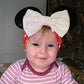 Clgift Minnie Ears Baby/Toddler Headband, Minnie Baby Ears, Minnie Ears Baby Headband, Toddler Headband (Minnie)