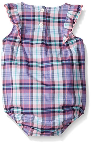 Oshkosh B'Gosh Baby Girls' Single Bodysuit 11517110, Plaid, 6 Months