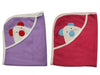 Baby Blankets Newborn Single Hooded Baby Blanket 03 Months Pack of 2, 70 cm x 60 cm