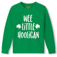 Little Boys Saint Patrick Day Clover Shirt Toddler Girls Green Wee Little Hooligan Long Sleeve Top 4 Years