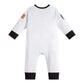 Lensous Paddy Field Baby Boys Girls Astronaut Suit Space Explorer Jumpsuit Cosplay Costume Halloween (0-3 Months)