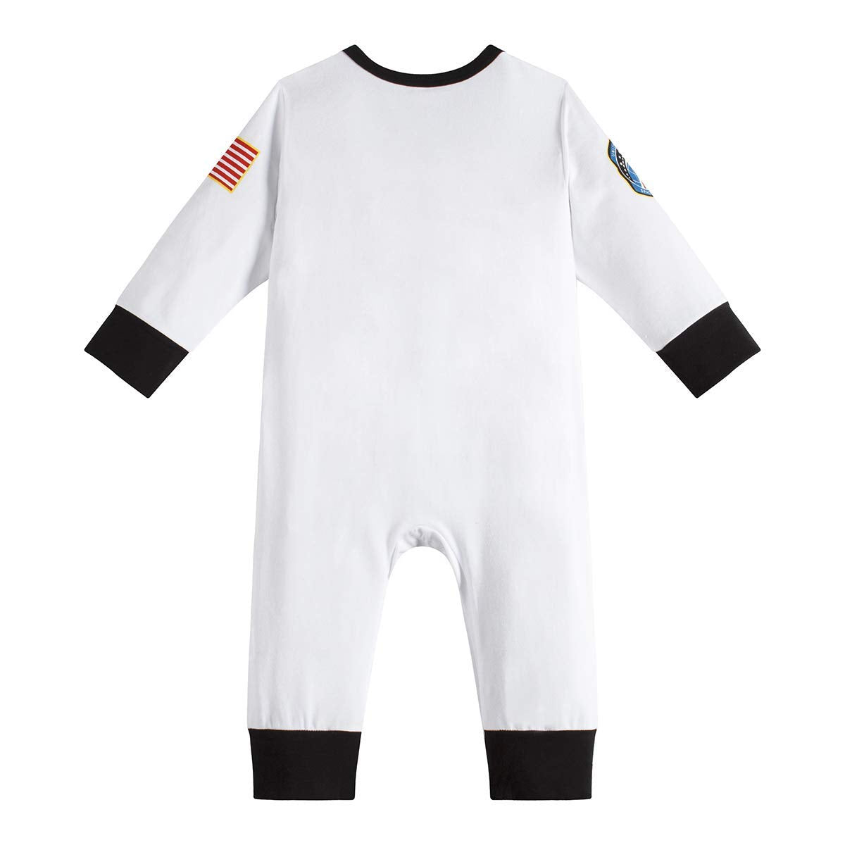 Lensous Paddy Field Baby Boys Girls Astronaut Suit Space Explorer Jumpsuit Cosplay Costume Halloween (12-18 Months)