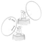Maymom Wide Neck Pump Part Compatible Wtih Spectra S1/S2 Pumps; Incl Wide Mouth Flange; Not Original Spectra Flange; Replaces Sp