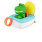 Skip Hop Baby Bath Toy Croc The Boat 3-Piece Set, Zoo