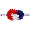 Patiky Baby Headband Bows Flower Hair Band Accessories Headwear For 4Th Of July Ts-Fd13 (Chiffon Flower)