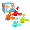 Morlike Baby Water Bottle Cap Silicone Bottles Top Spout Adapter Replacement For Toddlers Kids And Adults, Protects Kids Mouth -