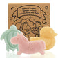 myHomeBody Konjac Baby Sponge for Bathing, Cute Shapes Natural Kids Bath Sponges for Infants, Toddler Bath Time, Natural and Saf