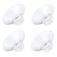 4PC Flange Insert 19mm Compatible with Momcozy M5/M6/M9/S12 Pro/V1 Pro/V1 Pro Breast Pump, Fit for Eufy/Elvie/Medela/Spectra/Lan