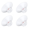 4PC Flange Insert 19mm Compatible with Momcozy M5/M6/M9/S12 Pro/V1 Pro/V1 Pro Breast Pump, Fit for Eufy/Elvie/Medela/Spectra/Lan