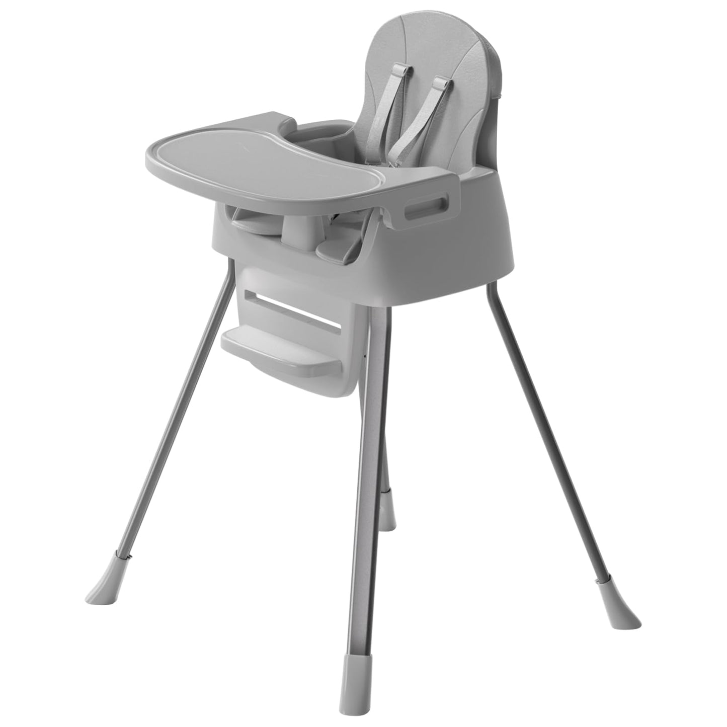 Portable Baby Highchair for Months Infants and Toddlers with 5 Point Harness Convertible Comfortable Seat for Cozy Eating Table 