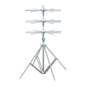 MYADDICTION Baby Clothes Drying Rack Windproof Diaper Drying Rack for Garden Indoor Baby Blue