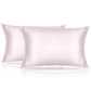 Travel Pillowcase 2 Pack Toddler Pillowcase 14 X 20 Breathable Silky Soft Satin Toddler Pillowcase Jade Mini Pillow Cases Envelo