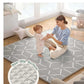 Fodoss Baby Playpen With Mat, Small Play Pen(47X47Inch), For Babies And Toddlers, Pen Apartment, Yard Baby, Fence Area Playyard