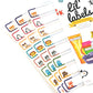 Bottle Labels, Write-On, Waterproof Labels, Self-Laminating For Baby Bottles For Daycare, Dishwasher-Safe (Variety Set Of 3)