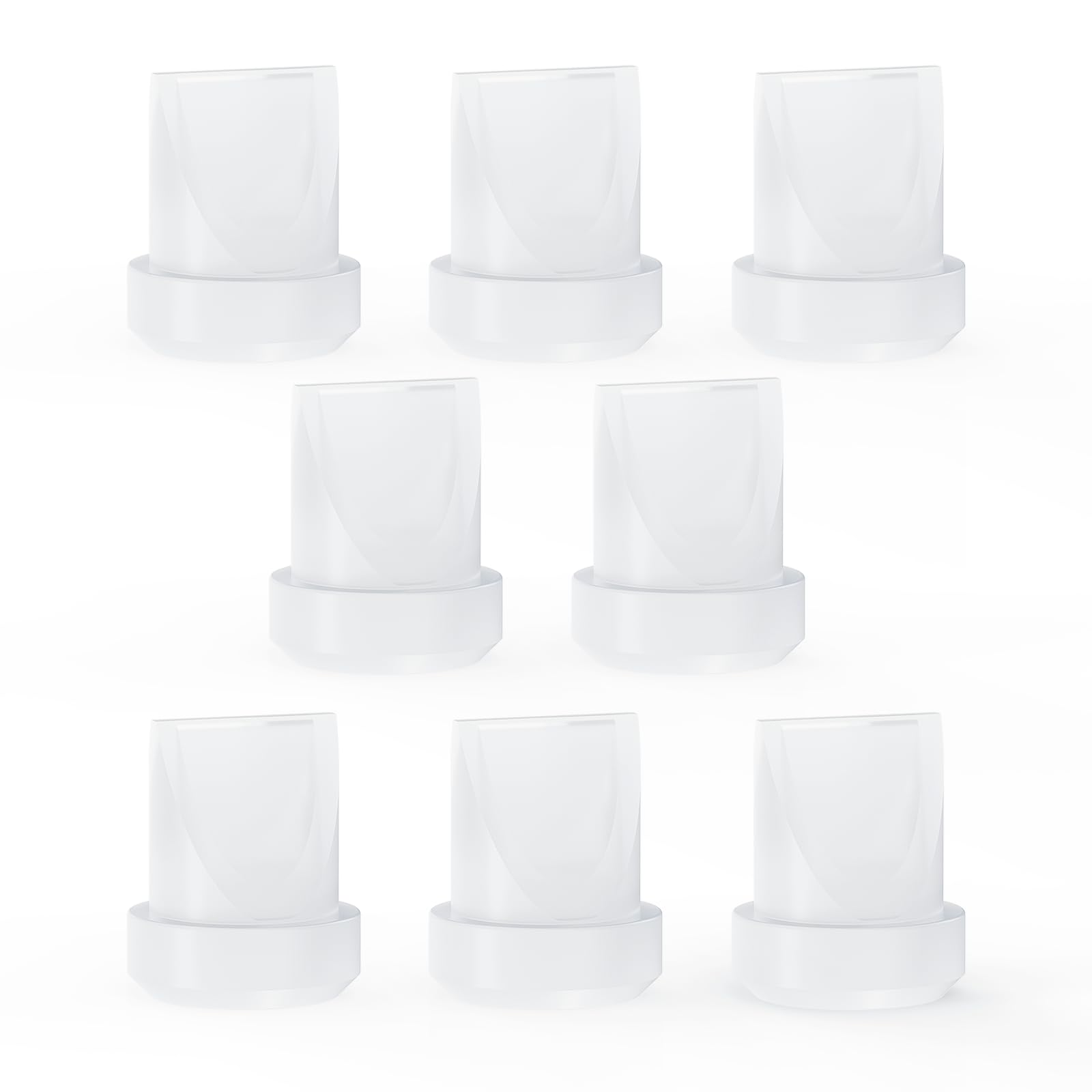 Hranio 8PCS Breast Pump Parts, Duckbill Valves Compatible with Mom Cozy m5 Replacement Parts Momcozy Breast Pump Accessories Mom