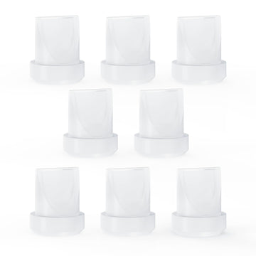 Hranio 8PCS Breast Pump Parts, Duckbill Valves Compatible with Mom Cozy m5 Replacement Parts Momcozy Breast Pump Accessories Mom