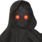 Amscan Light Up Glaring Grim Reaper Halloween Costume For Boys, Medium (8-10), Includes Robe, Mask, Belt, Gloves
