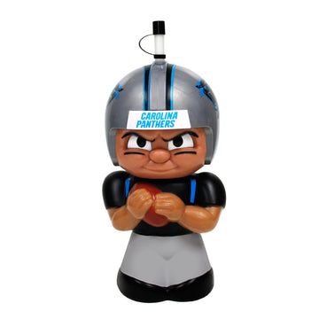 Party Animal Nfl Carolina Panthers Big Sip 3D Water Bottle, 16Oz