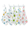Closecret Muslin Bath Washcloths 100% Muslin Cotton 25 x 25 cm Extra Soft and Absorbent Hankies Baby Muslin Napkins for Boys Gir