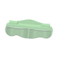 TRENDYNEST Bathtub Splash Guard with Mesh Pockets Accessory Bath Toy Organizer for Kids Green