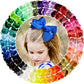 Alinmo 40 Colors 6Inch Hair Bows Clips Large Big Grosgrain Ribbon Hair Bows Alligator Clips Hair Accessories For Girls Toddler K