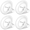 Pumpmom-Us 21Mm And 24Mm Oval Shields Compatible With Medela Breast Pump Parts, Replace Flanges Accessories For Pump In Style Pe