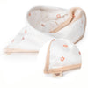 GigglyTots Innovative Pacifier Holder BibStop Pacifier from Falling Out Allowing Baby Easy RetractionNewborn Essentials Must Hav