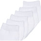 Luvable Friends Unisex Baby Newborn And Baby Socks Set, White, 0-6 Months