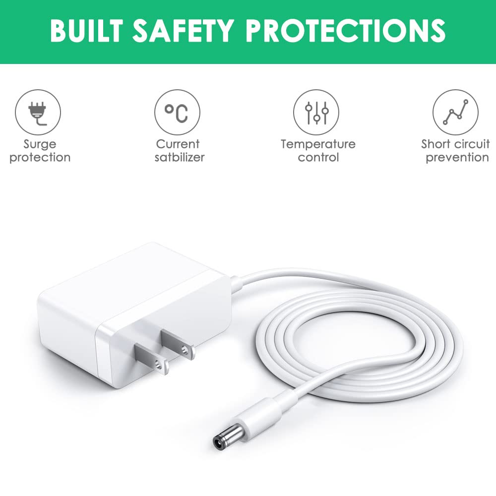 Mrgru 5V Replament Charger Power Cord For Baby Swing Compatible With Nova Baby Swing For Infants Motorized Portable Swing Power