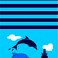 Yifontin Dolphin Beach Towel For Adults, Velour Terry Blanket Throw Extra Large Xl 100% Cotton 34X63 Inches For Bath Swim Campin