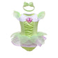 Dressy Daisy Infant Baby Girl Green Fairy Romper Costumes Onesie Dress Bodysuit With Headband Halloween Birthday Party Fancy Out