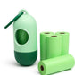 Mummamia Tie & Toss Diaper Disposal Bag Dispenser With 2 Garbage Bag Rolls (Green)