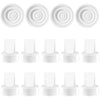 10pcs Duckbill Valves and 4pcs Silicone Membrane Replacement Parts Compatible with Spectra S1 S S2 9 Plus Breast Pumps,Not Origi