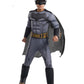 Rubie'S Boy'S Justice League Deluxe Batman Costume, Small,Black & Grey