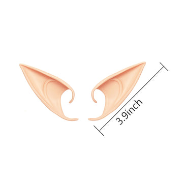 Jxpinet 2 Pairs Cosplay Fairy Pixie Elf Ears For Party Dress Up, Costume Masquerade Accessories, Long Style