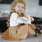 Zaxarra Toddler Kids Baby Girls Braces Tutu Skirt Dress Outfit Clothes (Brown, 4-5 T)