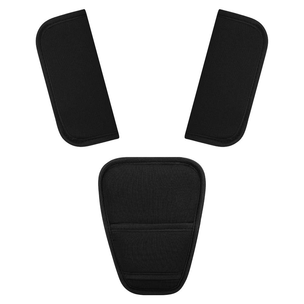 Accmor Car Seat Straps Shoulder Pads Suit, Stroller Belt Covers For Baby Kids,Car Seat Strap Covers For Car Seats, Pushchair, St
