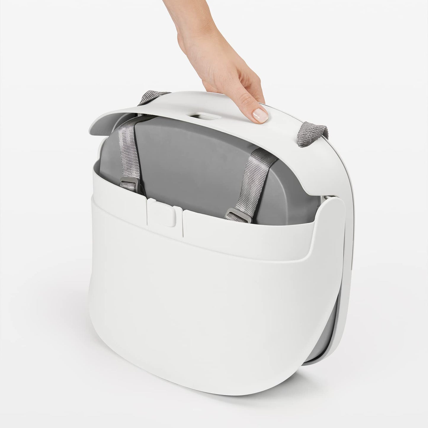 Oxo Tot Perch Booster Seat With Straps, Gray